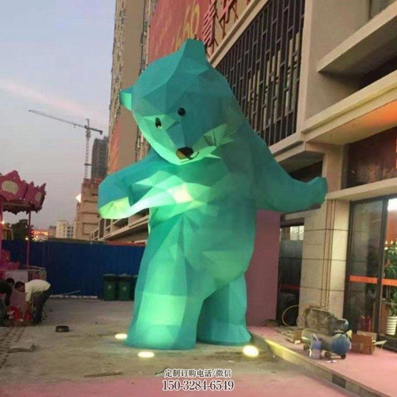 北极熊雕塑装饰厂家
