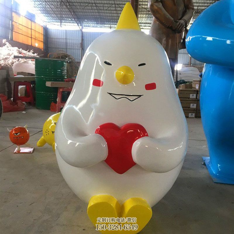 企业标志卡通熊雕塑工厂