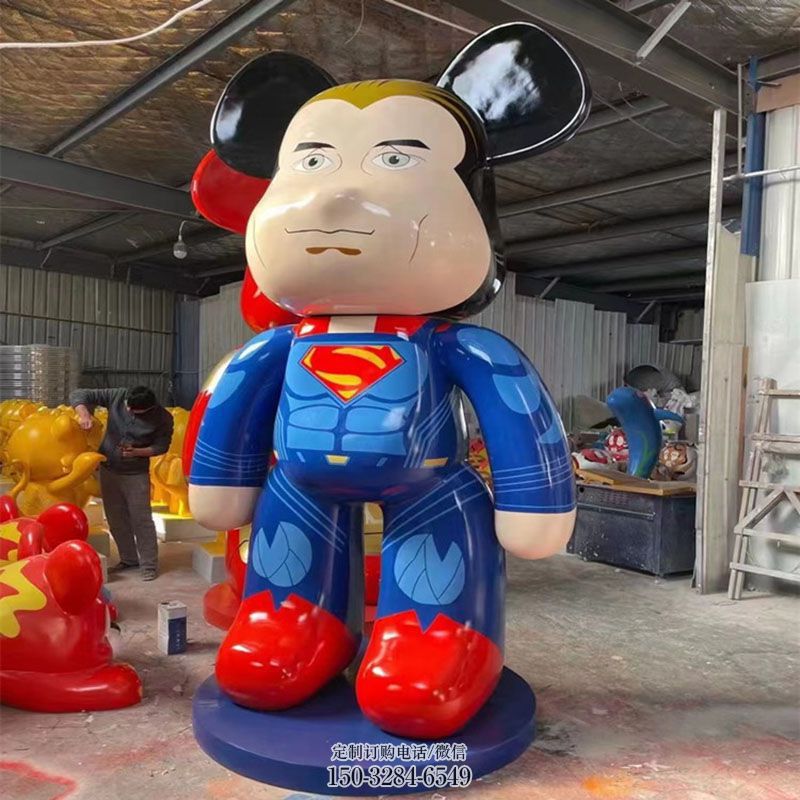 喷泉卡通熊雕塑工厂