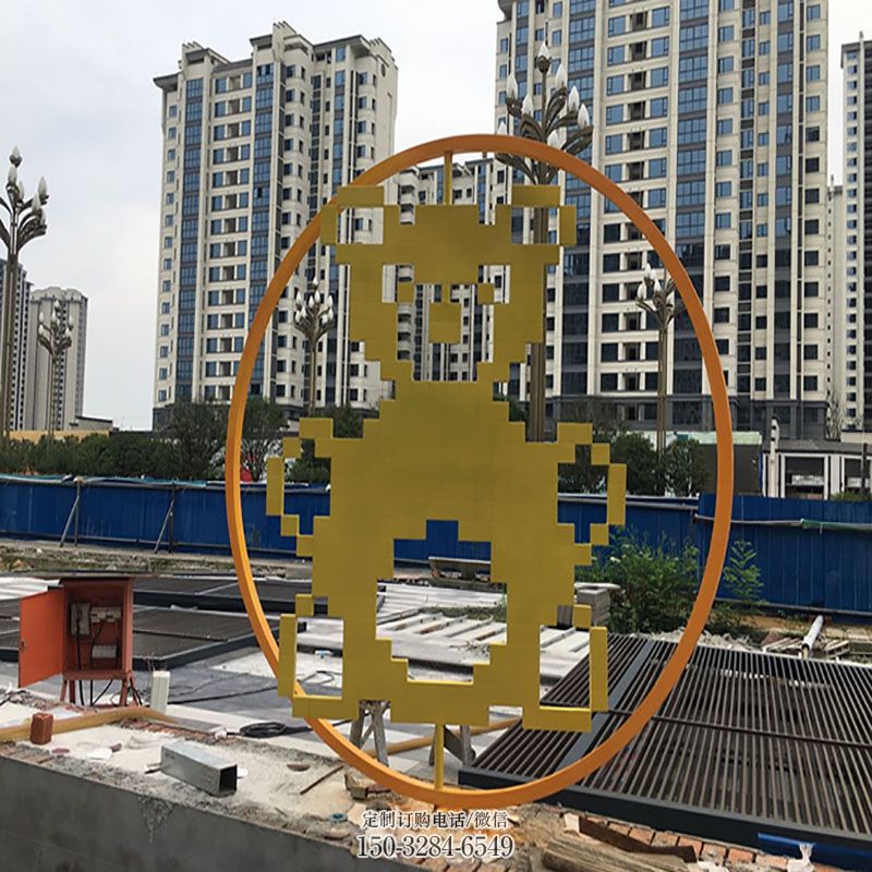 景区抽象熊雕塑工厂